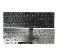 QMLQRGKF Keyboard spagnola del Regno Unito per GP63 8RE 8RF MS-16p3 MS-16P5 MS-16K4 MS-16K3 MS-16K2 MS-16J1 MS-16J2 MS-179B MS-17A1 MS-17C1 Sostituzione del laptop compatibile(UK NO BACKLIT TYPE1)