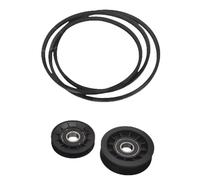 QMLQRGKF Kit Cinghia di Trasmissione puleggia per Tosaerba per Tosaerba Compatibile con 1760097 AM103019 Cinghia da 89 Pollici