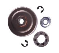 QMLQRGKF Kit di pignone a Clip della rondella di Tamburo Frizione 7T Compatibili con Varie motoseghe tra Cui Modelli CS-352 CS-310 305S 340S e sostituzioni per 99944400395 3/8