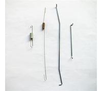 QMLQRGKF Regolazione Governor Regolazione alla proprietà di Ritorno FORNALLO COMPATTIBILE con Il Kit CARULATORE VERTICA GXV160 Kit di Controllo del carburatore di curatore OHV(4PCS Kit)
