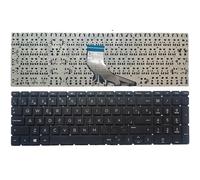 QMLQRGKF Tastiera per laptop spagnolo/latino americano compatibile con X360 15-DQ 15T-DQ TPN-W140(BLACK SP NO BACKLIT)