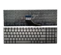 QMLQRGKF Tastiera per laptop spagnolo/latino americano compatibile con X360 15-DQ 15T-DQ TPN-W140(SILVER LA NO BACKLIT)