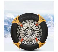 QMMMNH 4pcs Catene da Neve per Autoi,per Jeep Wrangler Sahara JL 2019-2022,Riusabili Antiscivolo Emergenza Catene Auto, Strade Innevate Fangose,Quattro Stagioni