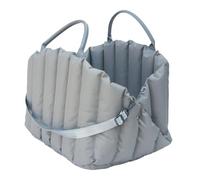 QMMMNH Seggiolino Auto Cani AntiGraffio,per Dacia Sandero Stepway 2020 2021 2022 2023,Impermeabile e Antiscivolo,Staccabile e Lavabile,Lascia Che Il Tuo Animale Domestico,Grey-L(55 * 42 * 42cm)