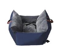 QMMMNH Seggiolino Auto Cani AntiGraffio,per Ford Puma 2020-2024,Impermeabile e Antiscivolo,Staccabile e Lavabile,Lascia Che Il Tuo Animale Domestico,Blue