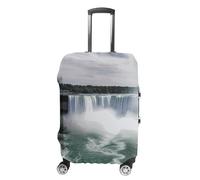 QMNBTES Carry on Custodia per bagagli Cascate del Niagara per bagagli Tsa approvata da Viaggio Custodia Protettiva per Valigia Elastica Protezione per Valigia Antigraffio Lavabile Adatto 19-30 pollici