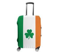 QMNBTES Copertura per bagagli a mano Happy Irish Holidays valigie coperture per bagagli approvate TSA, protezione elastica per valigie, antigraffio, lavabile, adatta per custodie da 19-30 pollici