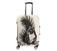 QMNBTES Copertura per bagagli a mano Skunk Valigie Coperture per bagagli Approvato TSA Protezione per bagagli da viaggio Elastica Protezione per Valigie Antigraffio Lavabile Adatto per Case da 48-76