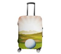 QMNBTES Copertura per bagagli da golf e sport, per valigie da viaggio, approvata TSA, protezione elastica per valigie, antigraffio, lavabile, adatta per custodie da 48-76 cm, S