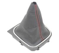 QMTVFSRH Per VW Per S&CIROCCO 2009-2014 Pomello Cambio 6 Marce Rivestimento In Pelle Pomello Del Cambio Pomelli Leva Cambio Auto(bianca)