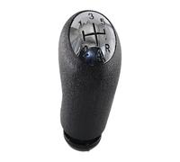 QMTVFSRH Pomello del Cambio per Auto Per D&acia Per Sandero Per Stepway II MK2 2013-2023 Maniglia Del Cambio Pomello Leva Testa In Plastica O Pelle(5 speed Plastic)
