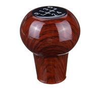 QMTVFSRH Pomello del Cambio per Auto Per VW Per GOLF Per MK2 II Per JETTA II Pomello Del Cambio Cuffia Manuale Auto A 5 Marce(Marrone)