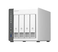 QNAP TS-433 NAS Tower ARM Cortex-A55 4 GB 0 TB QNAP QTS Bianco