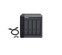 Qnap 4-BAY 3.5 Sata HDD USB 3.0 Type-C Hardware Raid External Enclosure. Usb-C To Usb-A Cable Included. Expansion Unit For NAS Windows TR-004