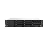 QNAP TS-873AEU-4G server NAS e di archiviazione Armadio (2U) Ryzen Embedded V1500B 4 GB DDR4 0 TB QuTS hero Nero