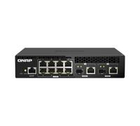 QNAP QSWM2108R2C network sBiancoch Managed L2 Gigabit Ethernet 101001000 Power over Ethernet PoE White