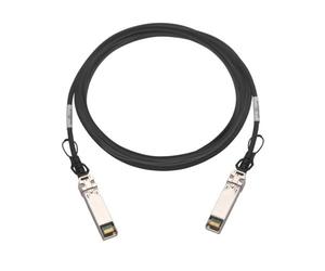 QNAP CAB-DAC30M-SFP28 cavo a fibre ottiche 3 m QSFP28 Nero NEW