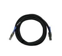 QNAP CAB-SAS30M-8644 cavo Serial Attached SCSI (SAS) 3 m Nero, Metallico - Nouvo
