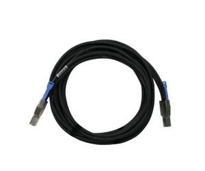 QNAP CAB-SAS30M-8644 Serial Attached SCSI (SAS) cable 3 m Black, Metallic