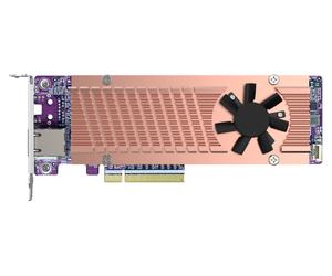 QNAP Card QM2 scheda di interfaccia e adattatore Interno PCIe, RJ-45 [QM2-2P410G1T] - Nouvo