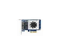 QNAP Dual-port BASET 10GbE network expansion card- low-profile form factor- PCIe