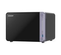 QNAP NAS Server TS-632X-4G 4GB DDR4 Nero per Casa e Piccoli Uffici