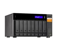 Box per HD esterno QNAP TL-D800S contenitore di unità archiviazione 2.5/3.5" Enclosure HDD/SSD Nero, Grigio [TL-D800S]