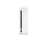 QNAP TS-133 server NAS e di archiviazione Tower Cortex-A55 2 GB DDR4 0 TB QNAP Turbo System Bianco
