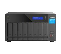 QNAP NAS Tower i5-12400 con 2 porte Ethernet LAN e 128 GB di RAM
