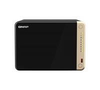 QNAP NAS Tower TS-664 Collegamento Ethernet LAN Nero N5095 2 porte USB 3.2