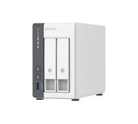 QNAP TS-216G server NAS e di archiviazione Tower Cortex-A Cortex-A55 4 GB HDD Bianco