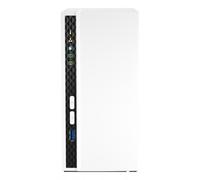 QNAP TS-233 server NAS e di archiviazione Tower ARM Cortex-A55 2 GB 0 TB QNAP QTS Bianco