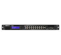 QNAP QGD-1600 Gestito Gigabit Ethernet (10/100/1000) 1U Nero, Grigio