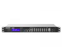 QNAP QGD-1602P Gestito L2 Gigabit Ethernet (10/100/1000) Supporto Power over Ethernet (PoE) 1U Nero, Grigio