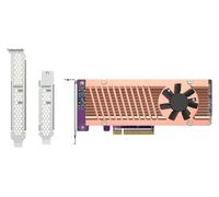 QNAP QM2-2P-384A expansion card for M.2 PCIe Gen3 x4, up to two 2280/22110
