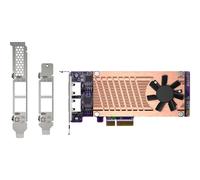 QNAP QM2-2P2G2T Interno Cablato PCI Express Ethernet 2500 Mbit/s 2x 2.5GBASE-T 2
