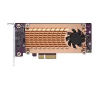 QNAP QM2-2S-220A scheda di interfaccia e adattatore Interno M.2 (Dual M.2 22110/2280 SATA SSD expansion card [PCIe Gen2 x2] Low