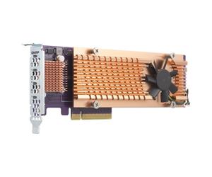 QNAP QM2-4P-384 scheda e adattatore di interfacce Interno PCIe - Nouvo