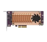 QNAP QM2 scheda di interfaccia e adattatore Interno M.2 (QNAP QM2-2P-244A - Storage controller - PCIe - low profile - PCIe 2.0
