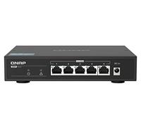 QNAP QSW-1105-5T switch di rete Non gestito Gigabit Ethernet (10/100/1000) Nero