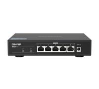 QNAP QSW-1105-5T switch di rete Non gestito Gigabit Ethernet (10/100/1000) Nero