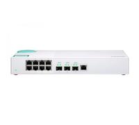 QNAP QSW-308-1C switch di rete Non gestito Gigabit Ethernet [10/100/1000] Bianco