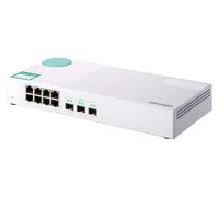 QNAP QSW-308S switch di rete Non gestito Gigabit Ethernet (10/100/1000) Bianco [QSW-308S] NEW