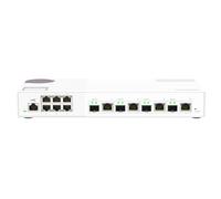 QNAP QSW-M2106-4C switch di rete Gestito L2 2.5G Ethernet (100/1000/2500) Bianco [QSW-M2106-4C]