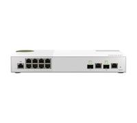 QNAP QSW-M2108-2C switch di rete Gestito L2 2.5G Ethernet (100/1000/2500) Grigio, Bianco [QSW-M2108-2C]