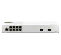 QNAP QSW-M2108-2S switch di rete Gestito L2 2.5G Ethernet [100/1000/2500] Grigio (QNAP QSW-M2108-2S 10 Port Switch)