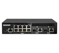 QNAP QSWM2108R2C network sBiancoch Managed L2 Gigabit Ethernet 101001000 Power over Ethernet PoE White