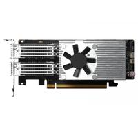 QNAP QXG-100G2SF-E810 scheda di rete e adattatore Interno Fibra 100000 Mbit/s (QXG-100G2SF-E810)
