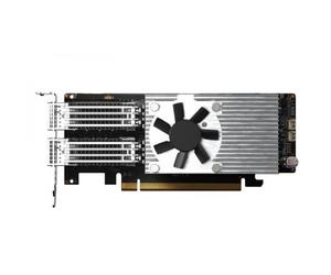 QNAP QXG-100G2SF-E810 scheda di rete e adattatore Interno Fibra 100000 Mbit/s (D