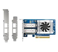 QNAP QXG-25G2SF-CX6 NIC - Supporta SR-IOV e RoCE per Ambienti di virtualizzazione di Rete e VMware migliorati